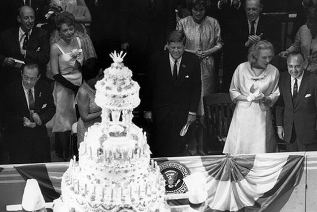 Cake At Madison Square Garden During A &Amp;Quot;Birthday Salute&Amp;Quot; In Honor Of President Kennedy, New York, May 19, 1962.
