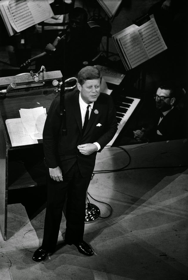 John F. Kennedy At Madison Square Garden During A &Amp;Quot;Birthday Salute&Amp;Quot; In His Honor, New York, May 19, 1962.