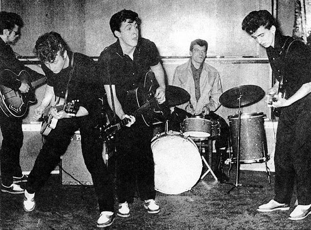 Before The Beatles: Rare Photos Of The Quarrymen In The Late 1950S