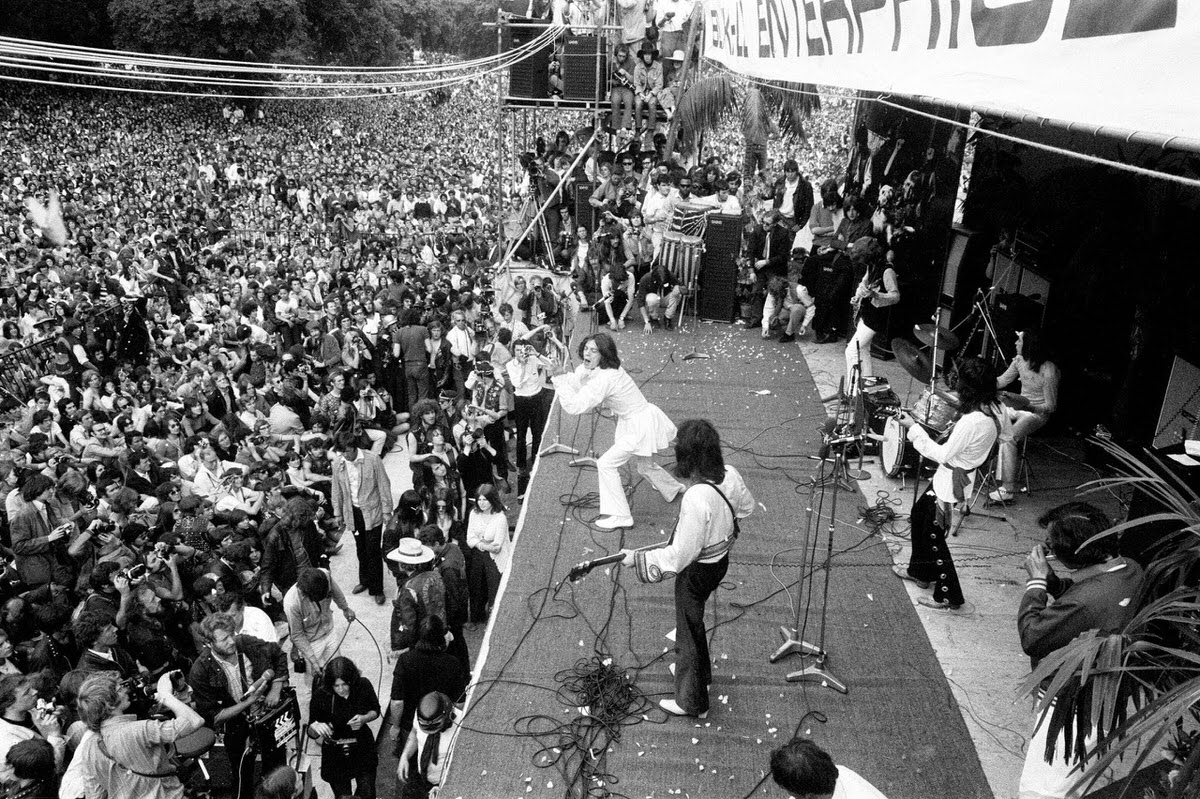 The Rolling Stones’ Legendary Hyde Park Performance In 1969