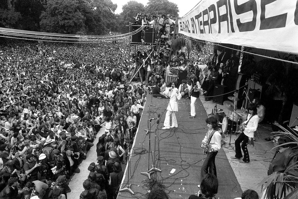 The Rolling Stones’ Legendary Hyde Park Performance In 1969