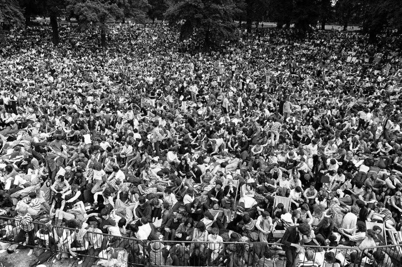 The Rolling Stones’ Legendary Hyde Park Performance In 1969