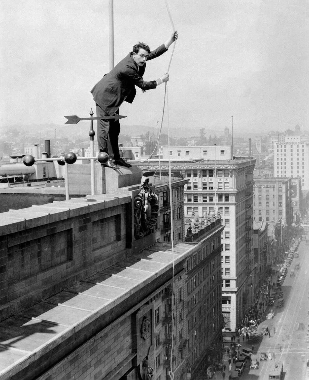 Harold Lloyd In Safety Last!, 1923
