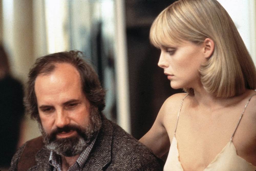 Michelle Pfeiffer And Brian De Palma, Scarface, 1983