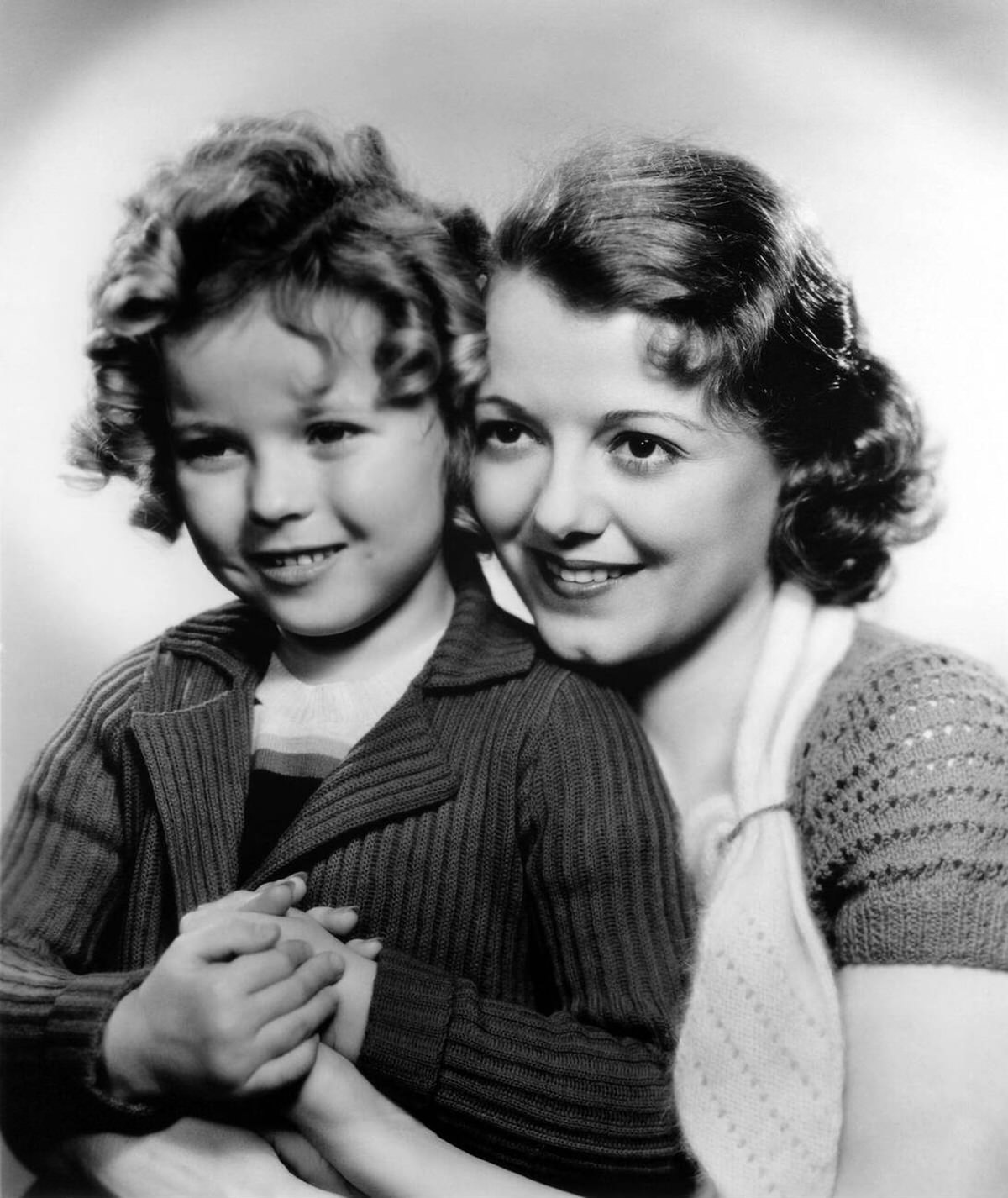 Janet Gaynor And Shirley Temple, Change Of Heart, 1934