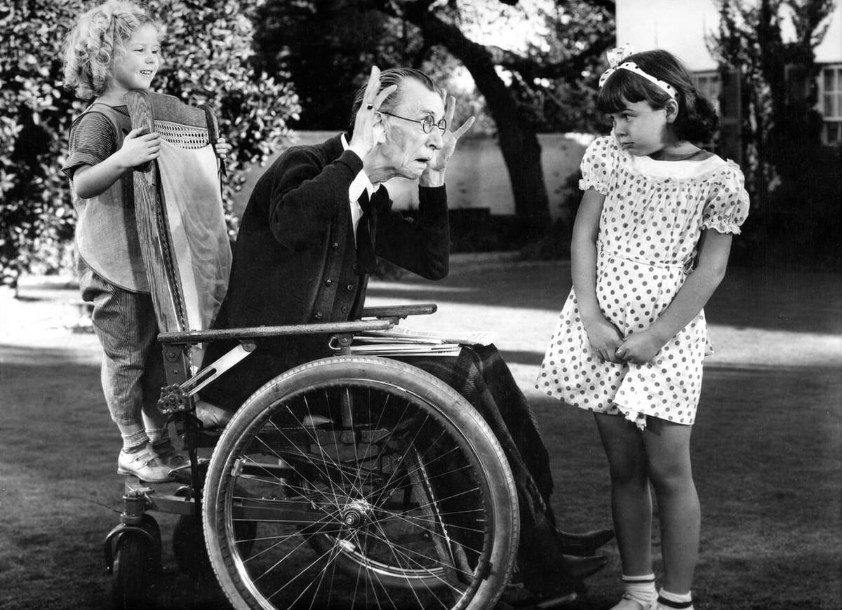 Shirley Temple, Charles Sellon, And Jane Withers, Bright Eyes, 1934