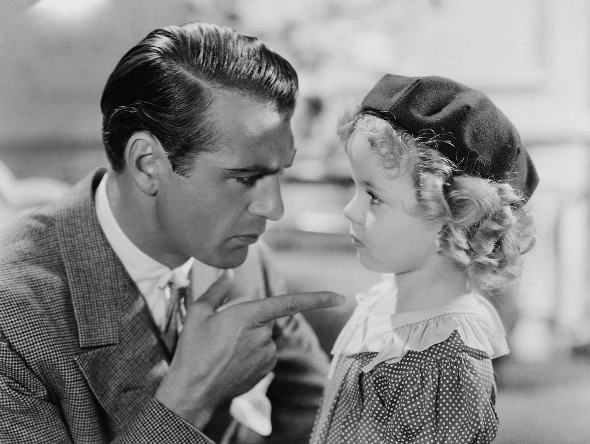 Shirley Temple And Gary Cooper, Now And Forever, 1934