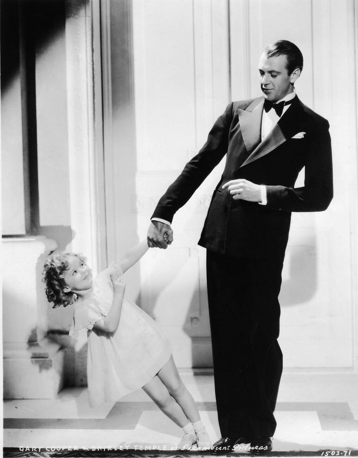Shirley Temple And Gary Cooper, Now And Forever, 1934