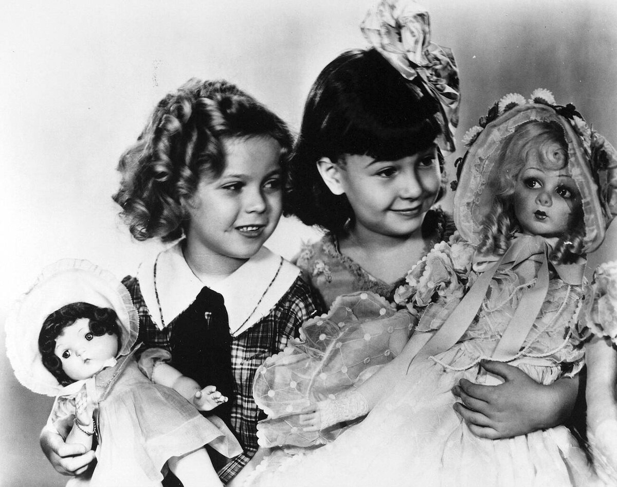 Shirley Temple And Jane Withers, Bright Eyes, 1934