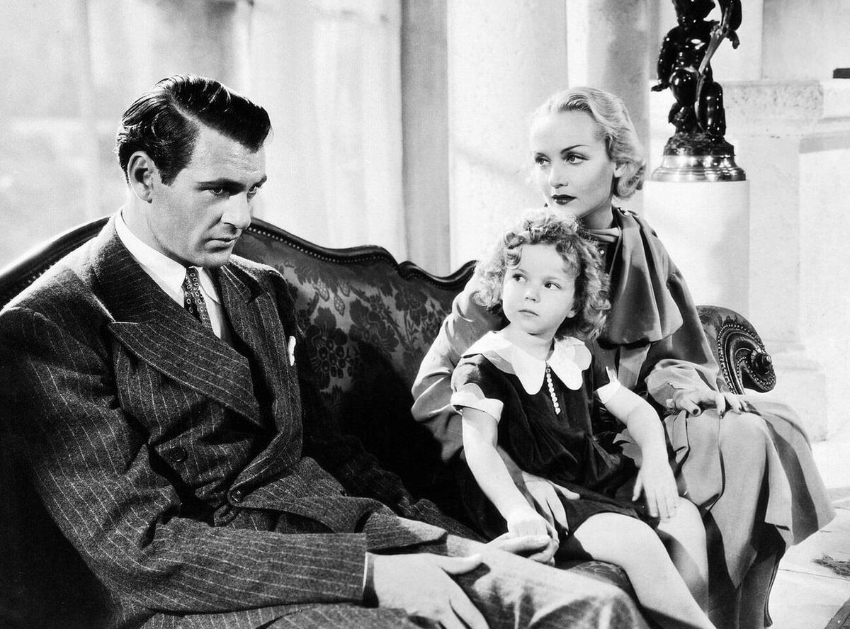 Gary Cooper, Shirley Temple, And Carole Lombard, Now And Forever, 1934