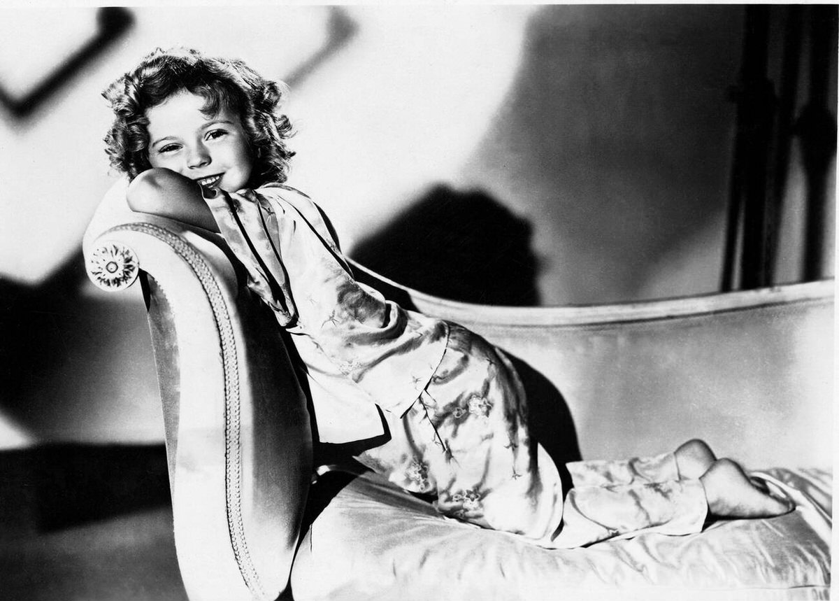 Shirley Temple On A Couch, 1934