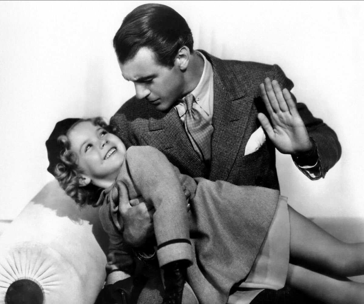 Shirley Temple And Gary Cooper, Now And Forever, 1934