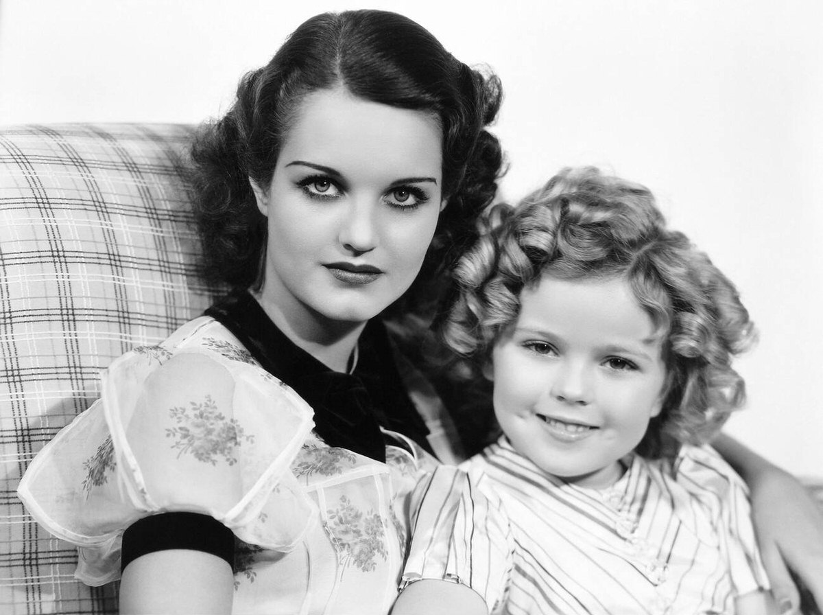 Rochelle Hudson And Shirley Temple, Curly Top, 1935