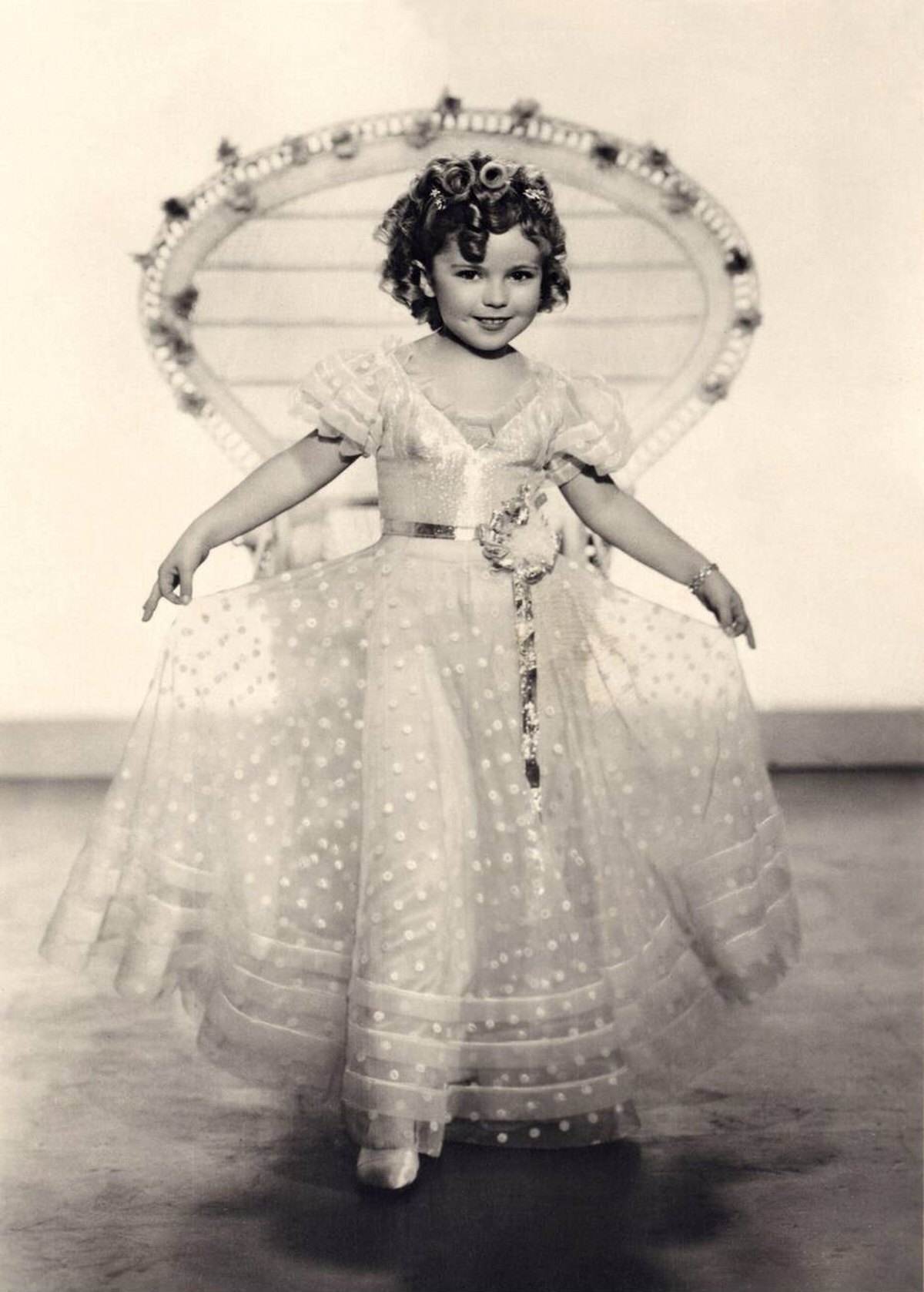 Shirley Temple In A Veil, 1936