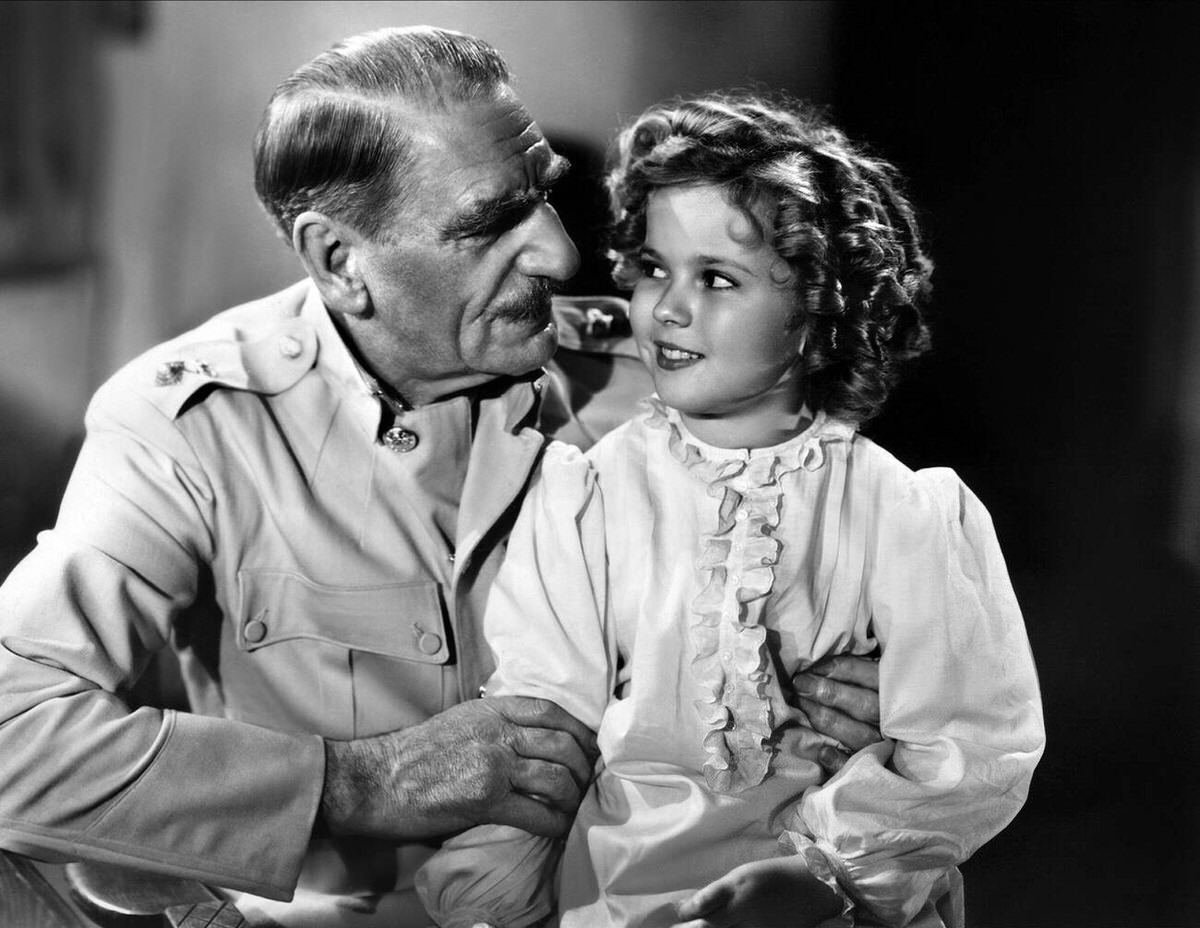 C. Aubrey Smith And Shirley Temple As Colonel Williams And Priscilla Williams, Wee Willie Winkie, 1937