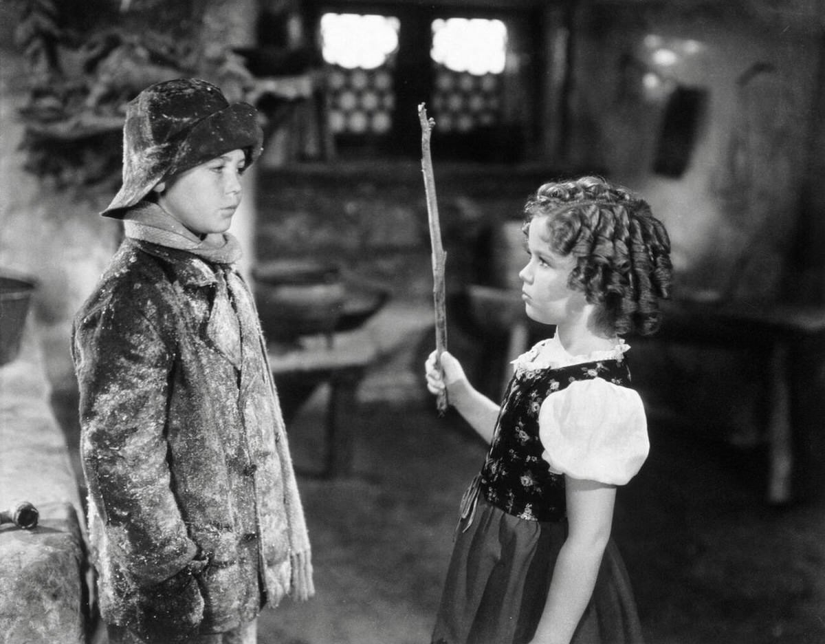 Delmar Watson And Shirley Temple, Heidi, 1937
