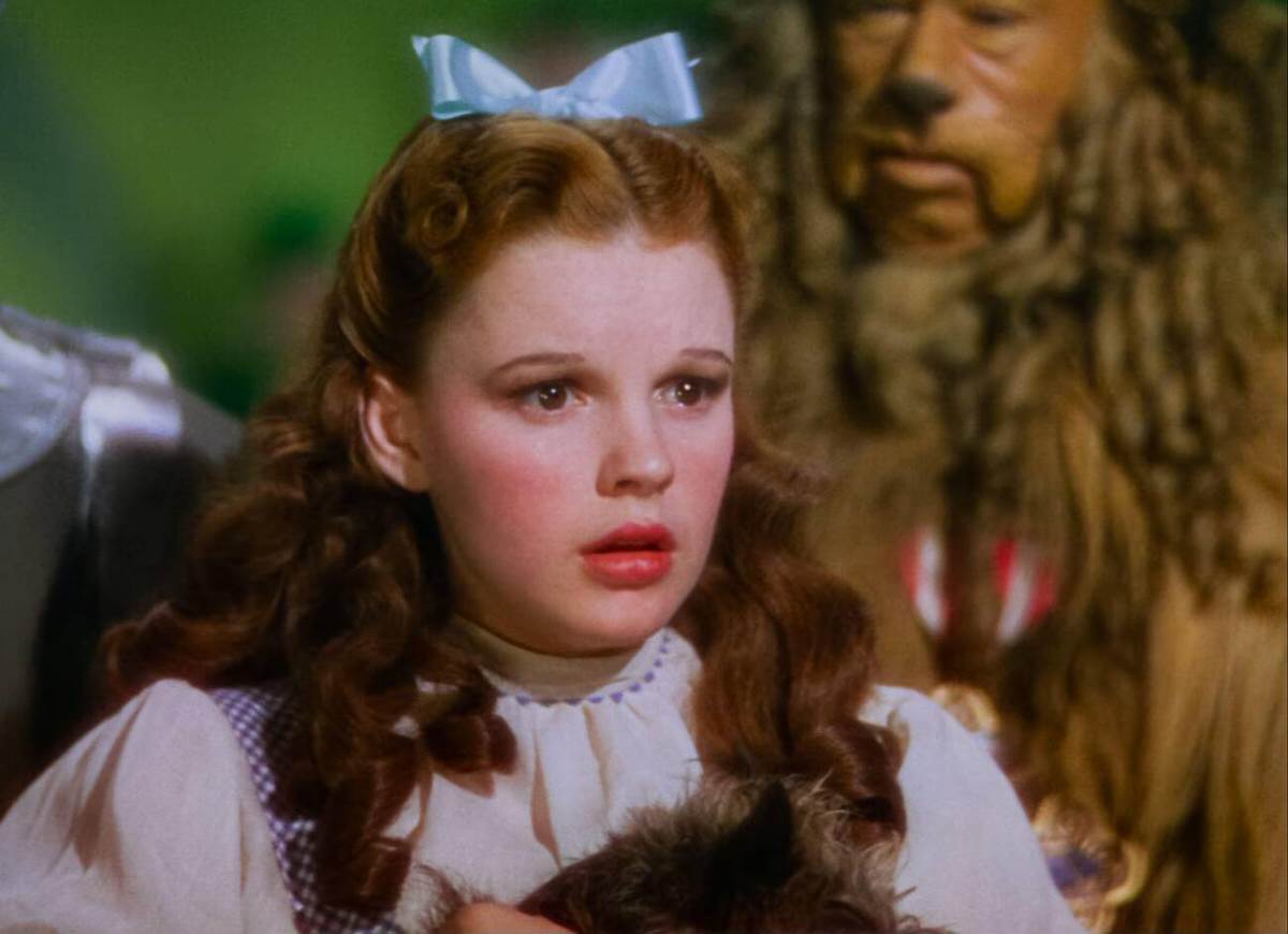 Judy Garland In A Scene From The Film, The Wizard Of Oz, 1939
