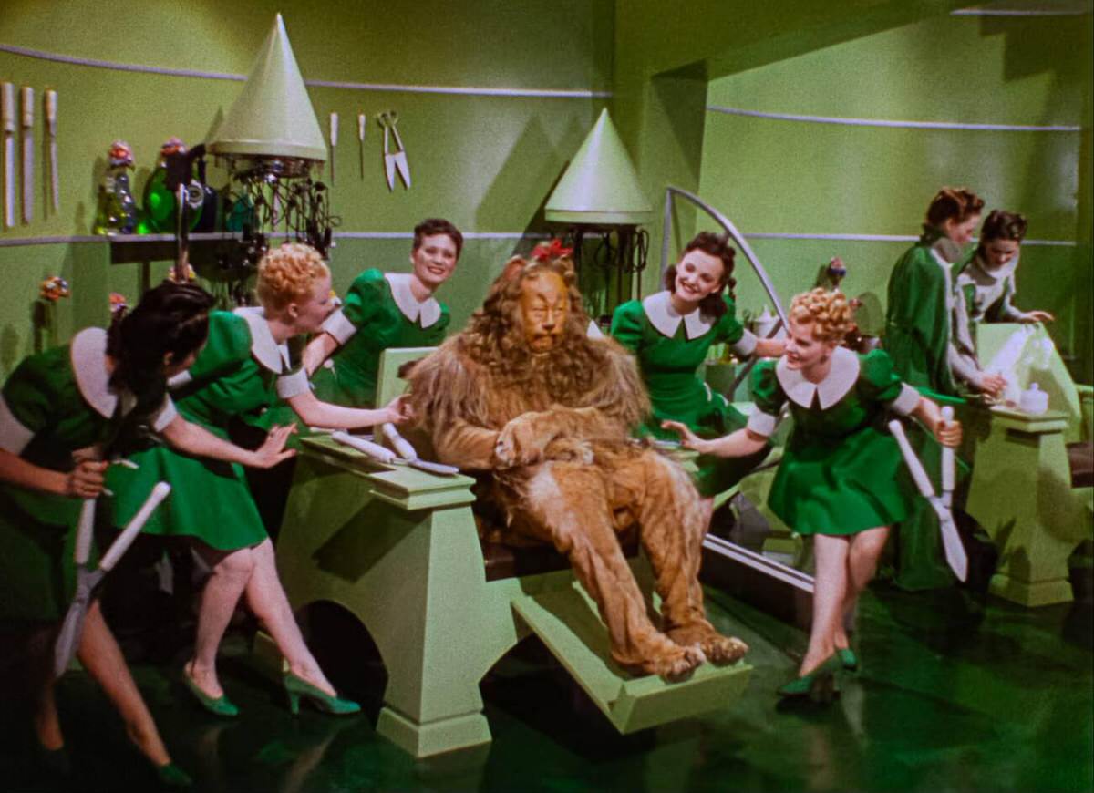 Bert Lahr In A Scene From The Film, The Wizard Of Oz, 1939