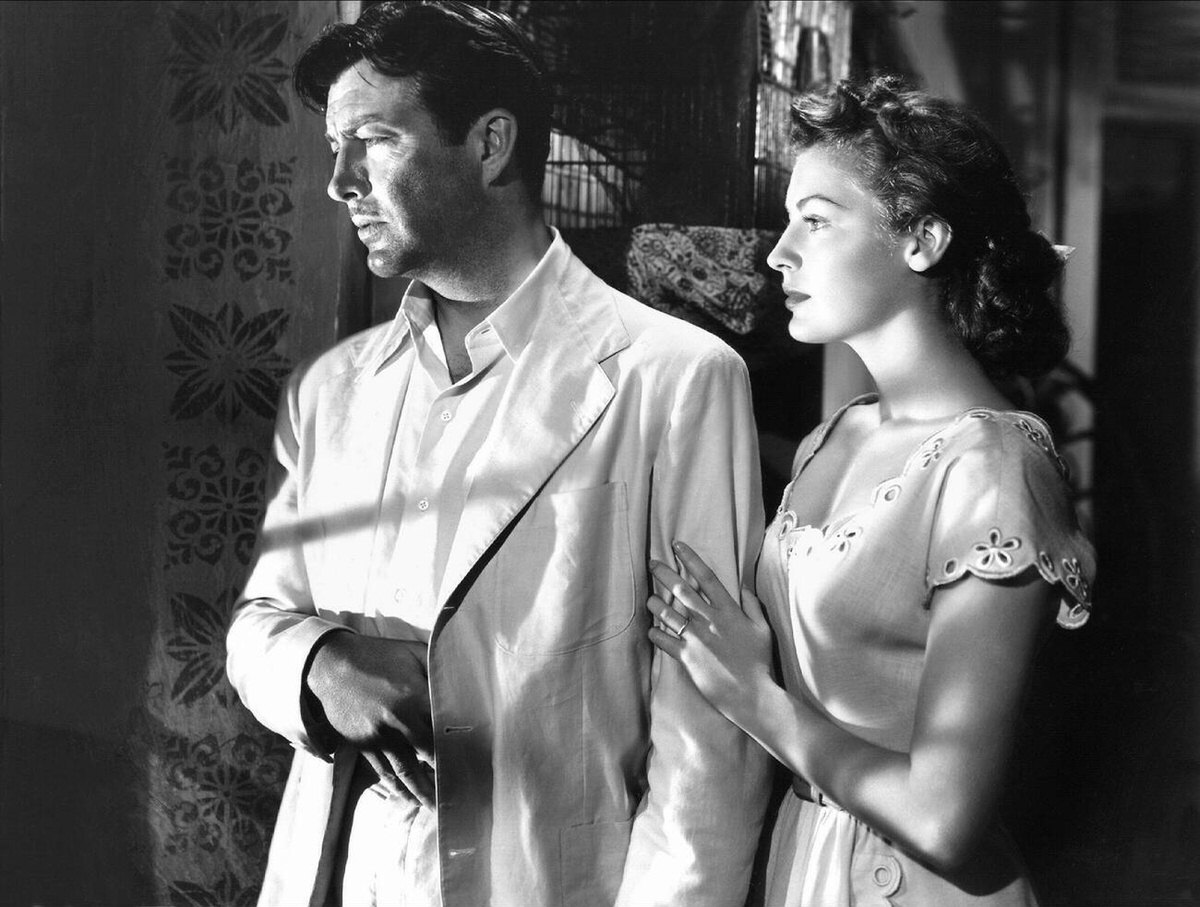 Robert Taylor And Ava Gardner, The Bribe, 1949