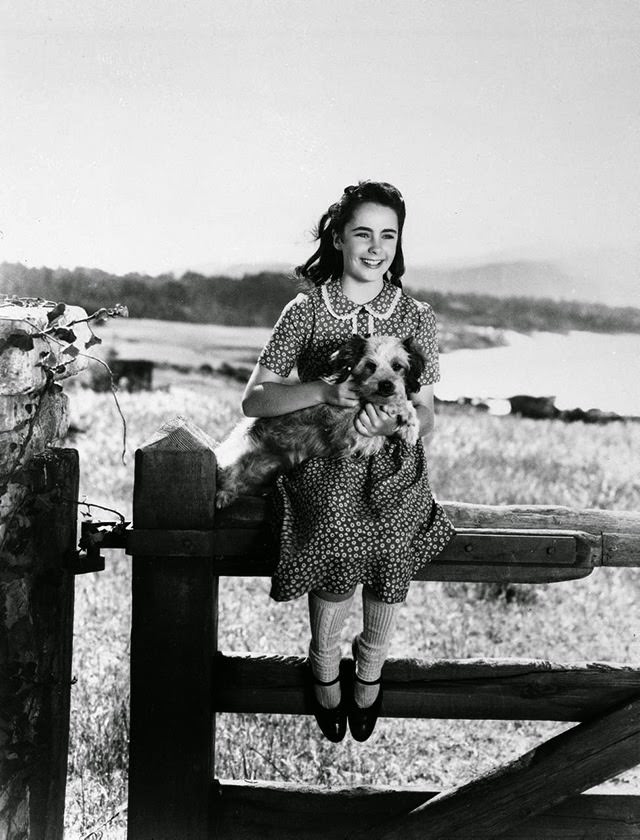 Elizabeth Taylor Is Seen During The Time That She Was Filming &Amp;Quot;National Velvet&Amp;Quot; In 1944.