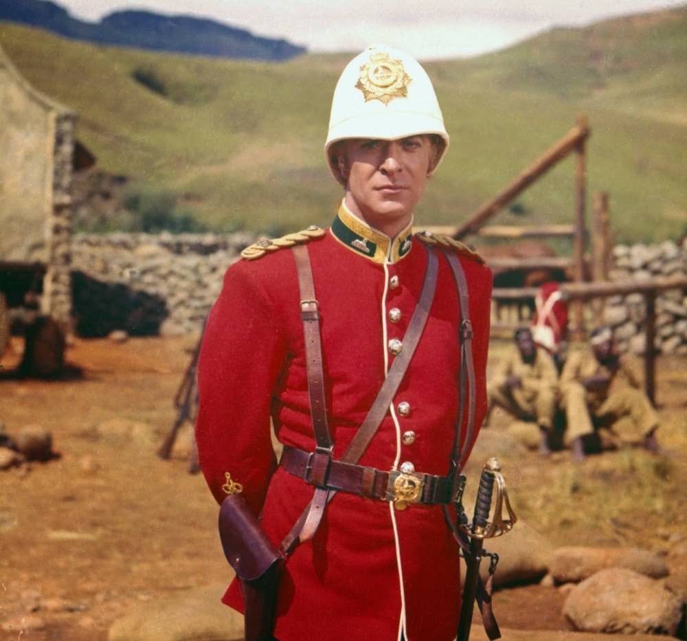 Michael Caine In Uniform Between Takes, Zulu, 1964