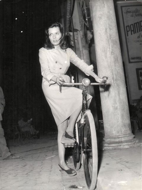Belinda Lee Rides A Bike.