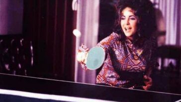 Celebrities Playing Ping Pong