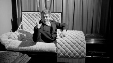 James Deen Coffin Photoshoot 1955
