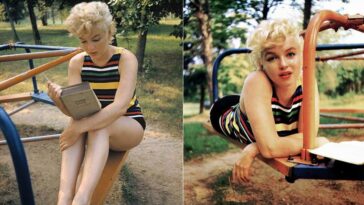 Marilyn Monroe Reading James Joyce