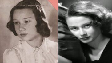 Young Audrey Hepburn