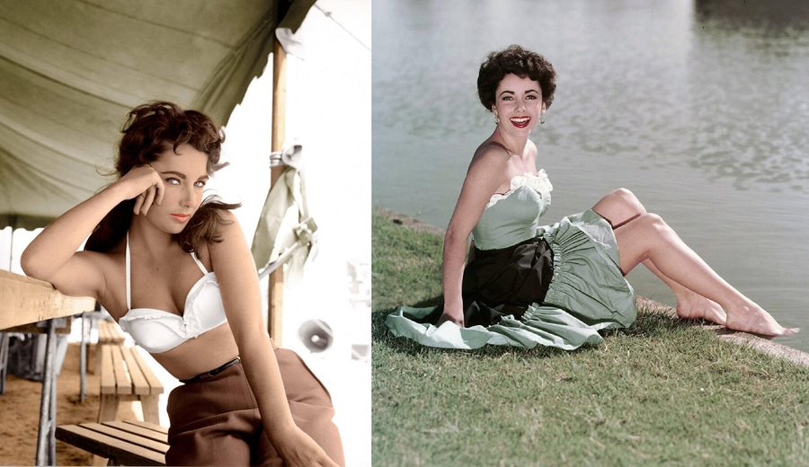 Young Elizabeth Taylor 1940S