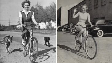 Actresses Riding Bikes